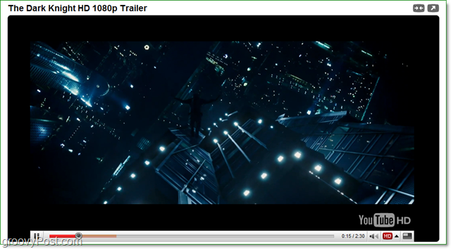 darknight youtube HD trailer in 1080p